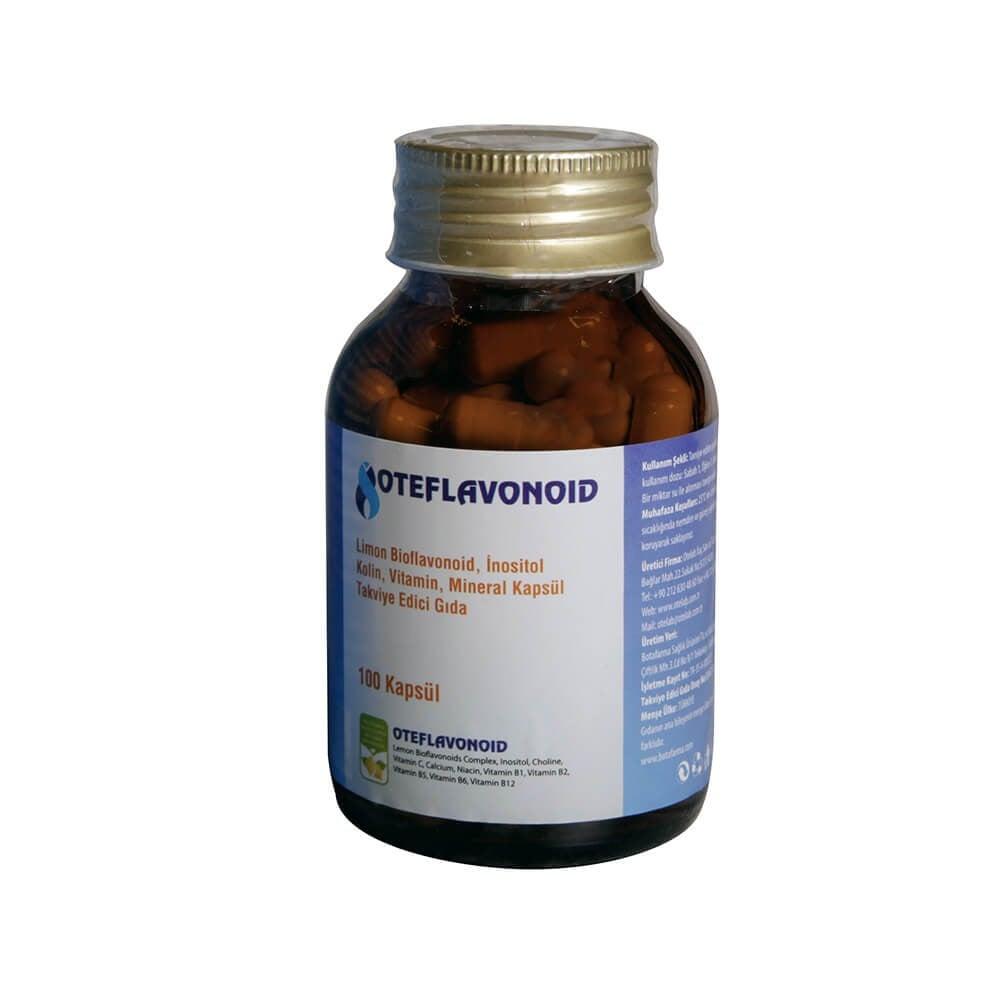 Oteflavonoid Dietary Supplement - 100 Capsules - Supports Immune System & Overall Wellness