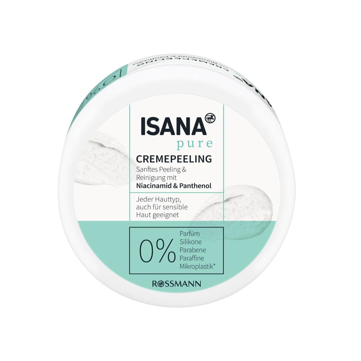 Isana Pure Creamy Body Scrub Gentle Exfoliator 250 ml