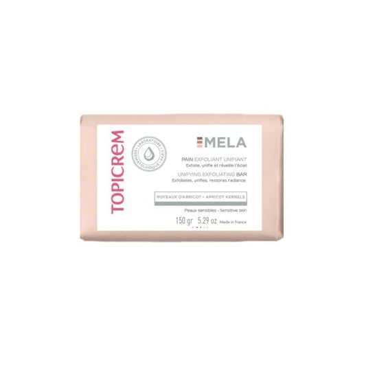 Topicrem Exfoliating Soap Bar for Sensitive Skin - Gentle Exfoliation & Natural Ingredients