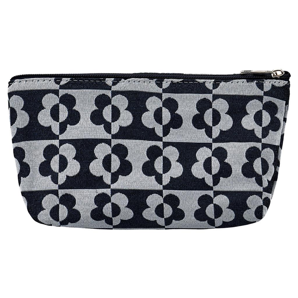 Eklips Black Floral Makeup Bag & Travel Pouch