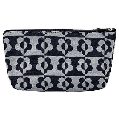 Eklips Black Floral Makeup Bag & Travel Pouch