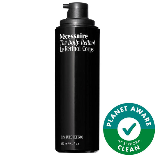 The Body Retinol - Repair Serum With 0.1% Pure Retinol, 10% AHA + 5 Peptides - Anti-Aging Body Skincare