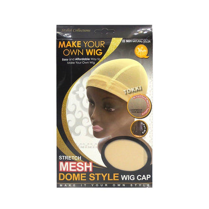 Qfitt Stretch Mesh Dome Style Wig Cap - Choose Color
