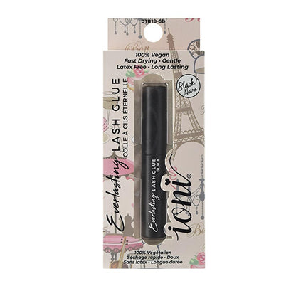 Ioni Black False Eyelash Adhesive for All-Day Wear