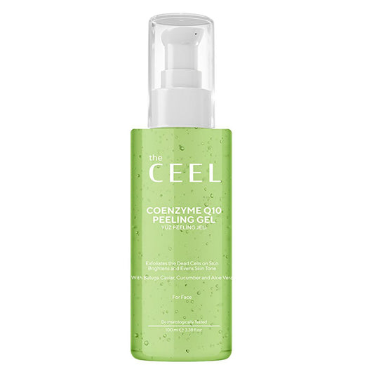 The Ceel Coenzyme Q10 Peeling Gel - Gentle Exfoliating Skincare for Anti-Aging, 3.38 fl oz