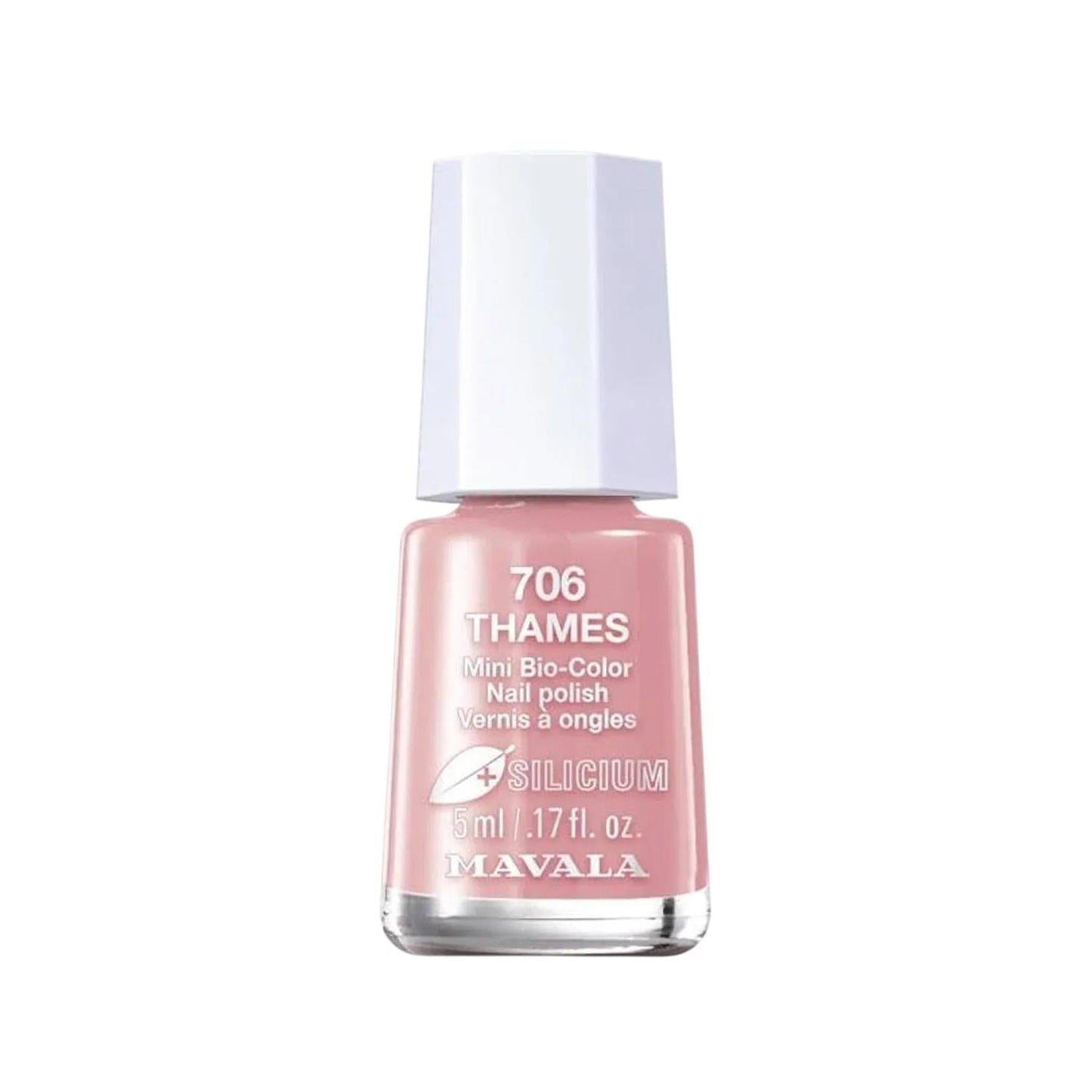 Mavala Mini Bio-Color Nail Polish Silicium Thames 5 ml