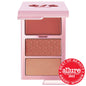 Cheek Clapper: Award-Winning 3D Blush Trio Palette - Vegan, Cruelty-Free, Ultra-Pigmented, Long-Lasting Color for Flawless Cheeks