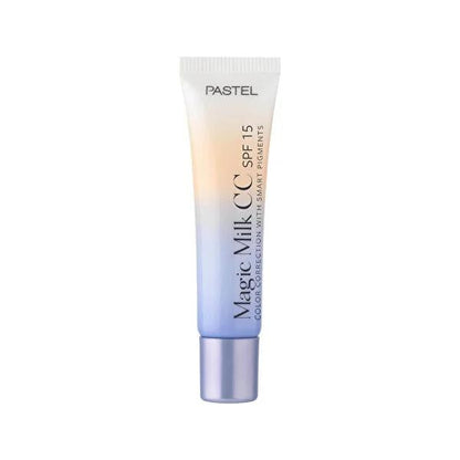 Pastel Magic Milk SPF15 CC Cream: Medium Deep Skin Tone Perfector, Vegan & Gluten-Free, Hydrating Hyaluronic Acid, Light Sun Protection