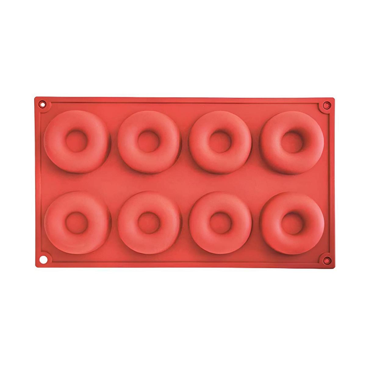 Lia Silicone Chocolate Mold - Donut DNT 29 - Flexible, Non-Stick, Reusable Chocolate Shaping Tool