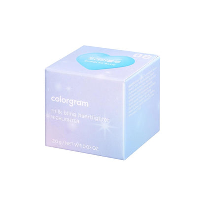 Colorgram Milk Bling Heartlighter 06 Bubbles Blue 2.2g