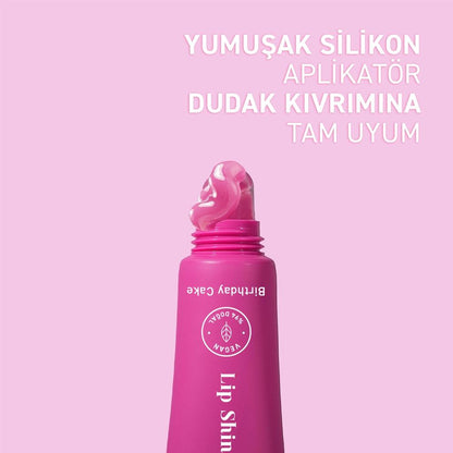 Herbaderm Birthday Cake Lip Balm for Shiny Lips 10 ml