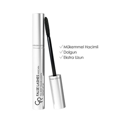 Golden Rose False Lashes Mascara - Perfect Volume and Length for Dramatic Lashes | 0.33 fl. oz.