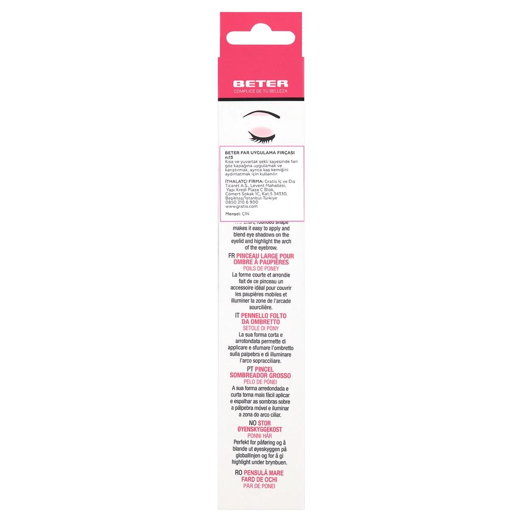 Beter Eyeshadow Application Brush No. 13 for Precise Shading