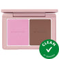 Baby Cheeks: Sculpt & Glow - Talc-Free Matte Contour Blush Duo | Buildable, Cruelty-Free Cheek Sculpting Powder for Natural Definition
