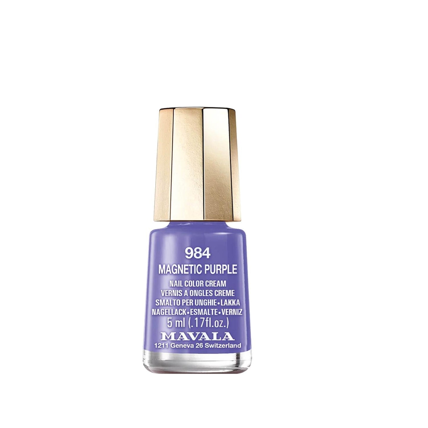 Mavala Mini Color Nail Polish in Magnetic Purple 5 ml