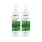 Vichy Dercos Anti-Dandruff Shampoo for Normal to Oily Hair - 2 x 390ml - Dermatologically Tested