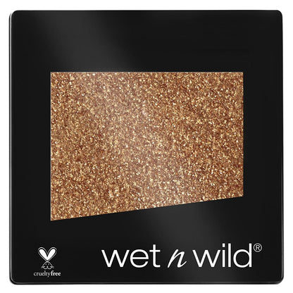 wet n wild Color Icon Glitter Eyeshadow - Shimmery, Long-Lasting Eye Makeup for Bold Looks