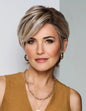 Raquel Welch Sheer Luxury Collection Posh Premier Short Boycut Wig, Luxlite Cap, Average, RL14/22 Pale Gold Wheat