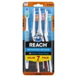 Reach Advanced Design Toothbrush, 7 Pc