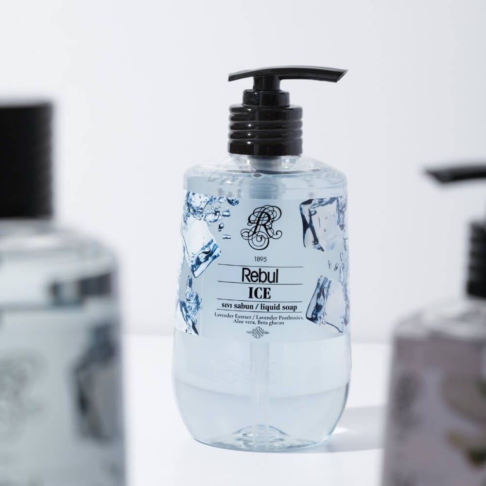 Rebul Ice Liquid Hand Soap for Refreshing Clean 500 ml