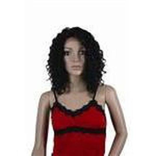 VIP Extensions Remy Human Hair Lace Front Wig 500 Curly 15" - Choose Color