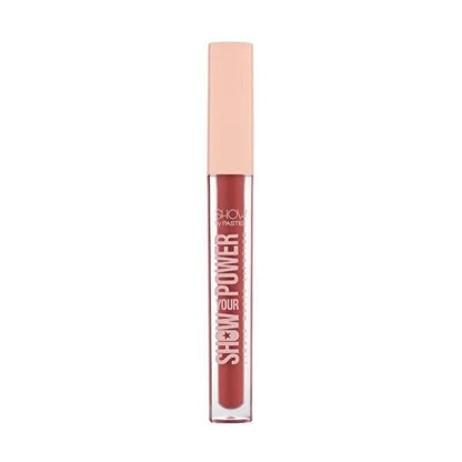 Show By Pastel Show Your Power 604:  Long-Lasting, No-Transfer Vegan Liquid Matte Lipstick for All-Day Comfort