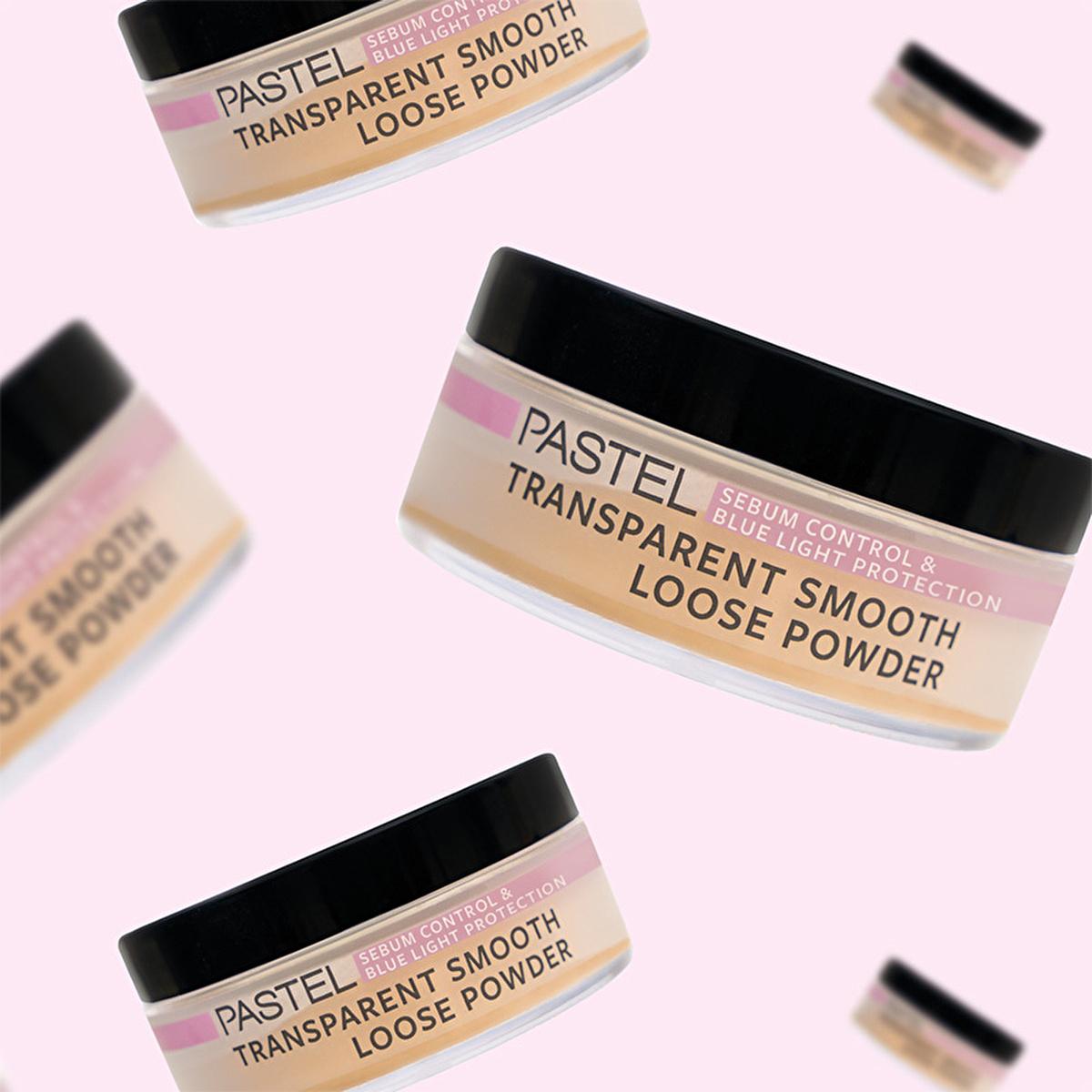Pastel Loose Face Powder: Matte Finish, Sebum & Oil Control, Blue Light Protection - Long Lasting Setting Powder