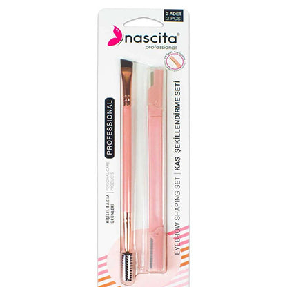Nascita 2-Piece Pink Eyebrow Shaping Set