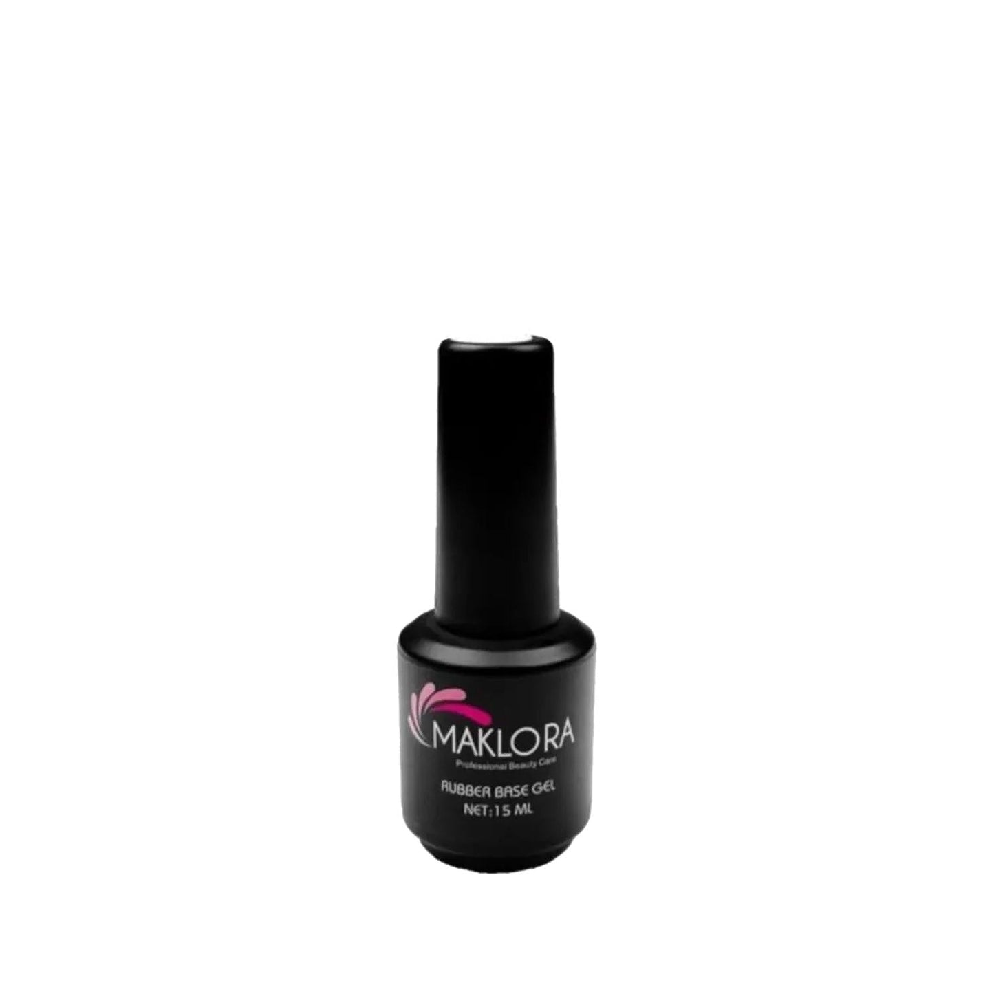Maklora Nail Care Rubber Base Coat - 15ml Protective Nail Polish Base Coat for Nail Protection and Care