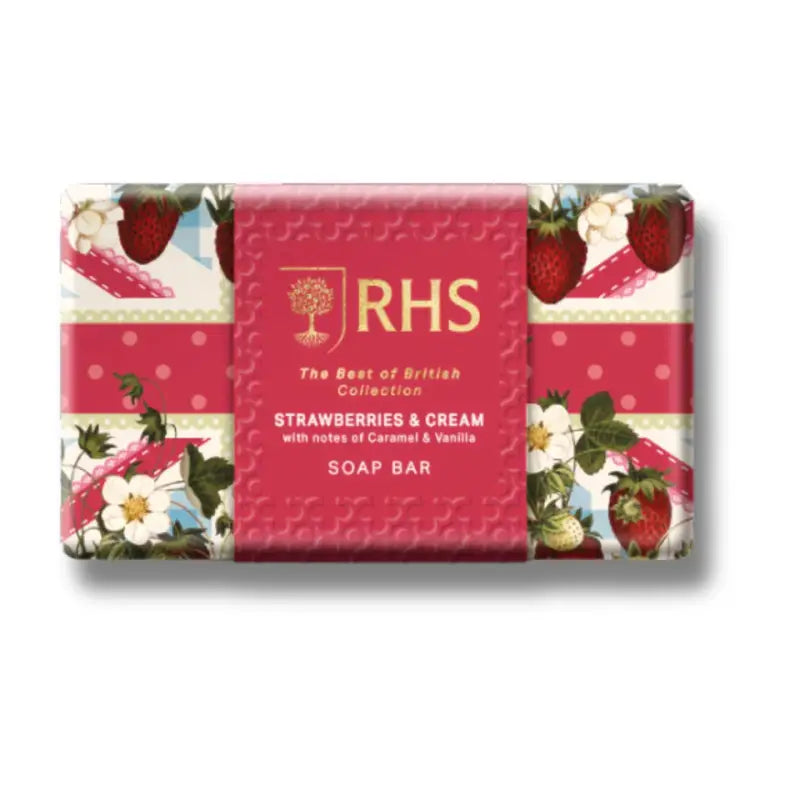 Rhs Strawberries & Cream Moisturizing Bar Soap 200g