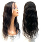 Rio Body Wave Human Hair Lace Front Wig Natural Black - Choose Size