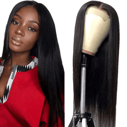 Rio Straight 4x4 Lace Wig Human Hair - Choose Color