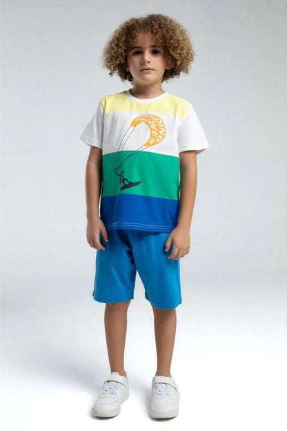 Arnetta Rolly Polly Boys Bermuda Set 2-Piece Loungewear