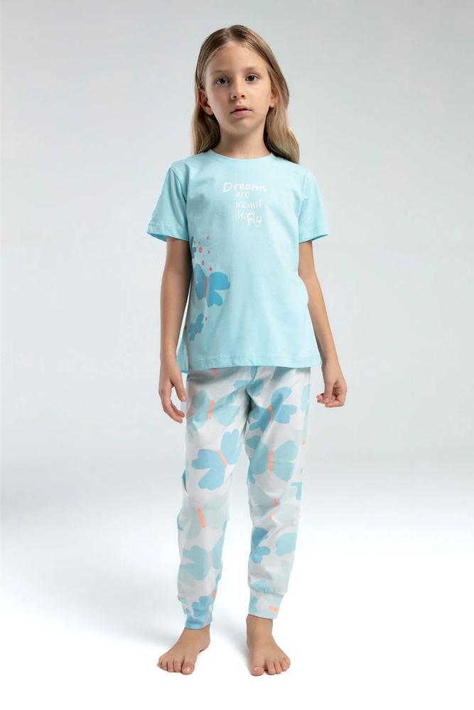 Rolly Polly Rp3597-G Girls Pajama Set in Blue