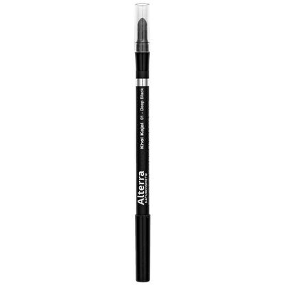 Alterra Kajal Eyeliner Pencil in 01 Deep Black 21g