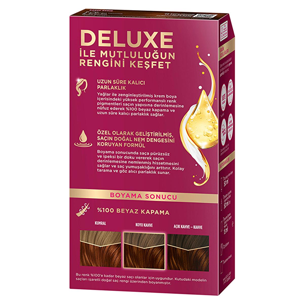 Palette Deluxe Hair Dye - Long-Lasting Rich Color Intensity for Vibrant Hair