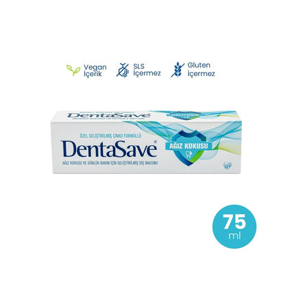 DentaSave Zinc Halitosis Fresh Breath Toothpaste 75 ml