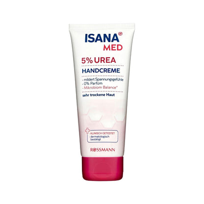 Isana Med Urea & Cica Moisturizing Hand Cream for Dry Skin 100ml