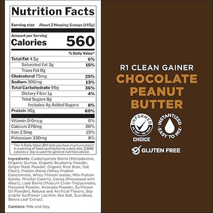 Rule 1 R1 Clean Gainer, 5lbs