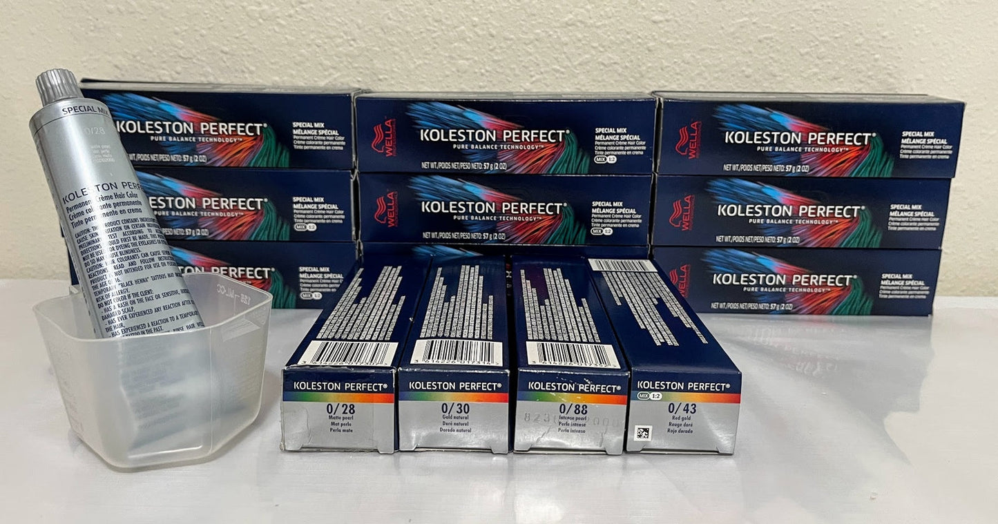 Wella Koleston Perfect Permanent Creme Hair Color 6/97 Dark Blonde Cendre Brown