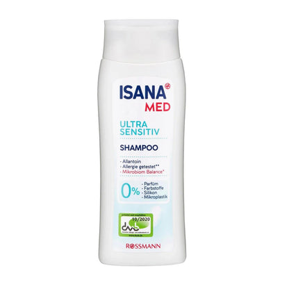 Isana Med Ultra Sensitive Shampoo for Delicate Scalps 200 ml