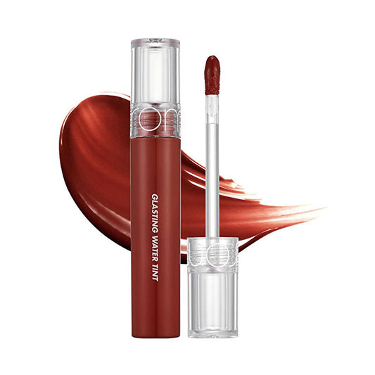 rom&nd Glasting Water Tint: Shiny, Non-Sticky, and Moisturizing Lip Gloss for Vibrant Color - Vintage Ocean