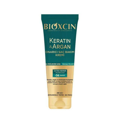 Bioxcin Bioxcin Keratin & Argan Hair Care Cream 250ml - Nourishing Repair for Damaged Hair