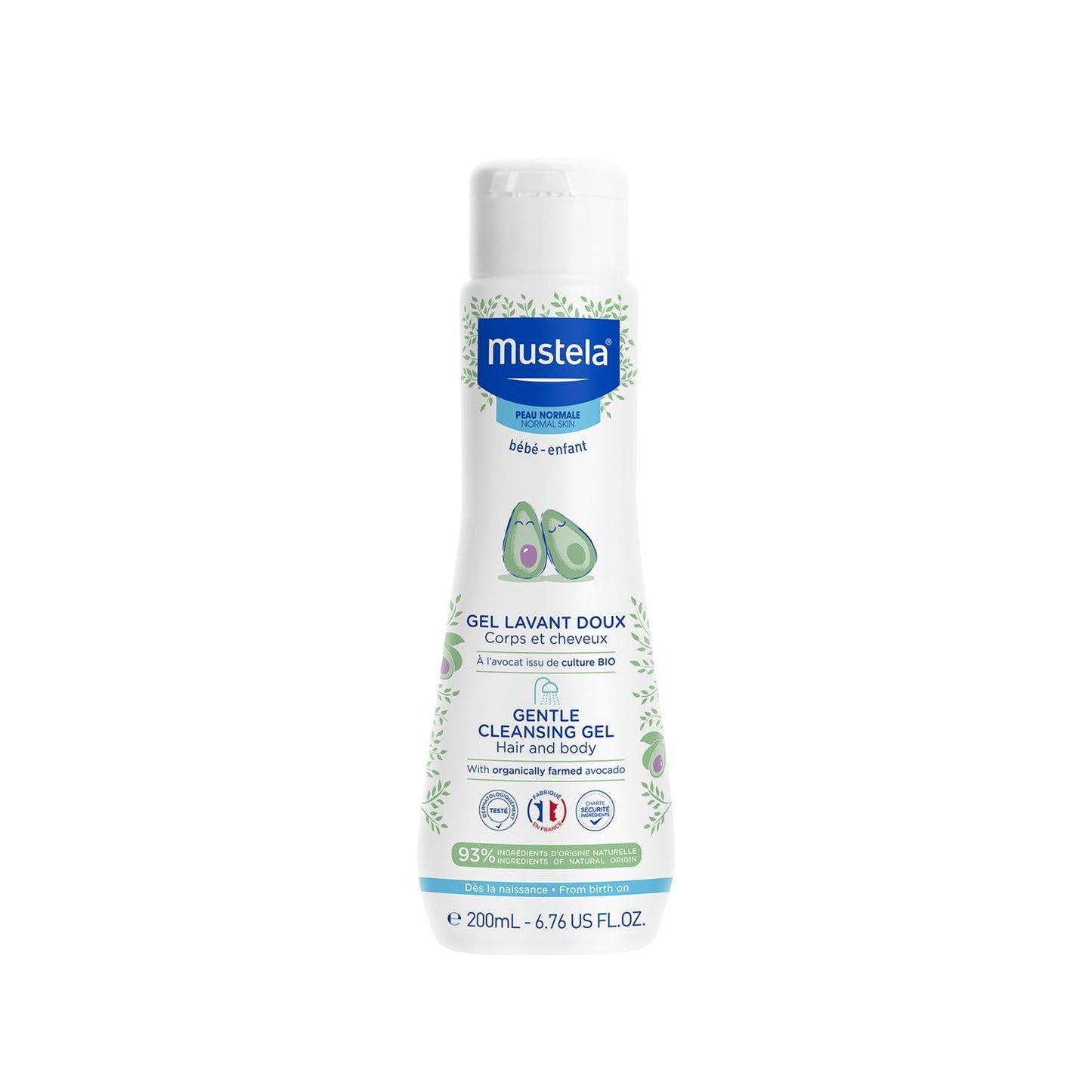 Mustela Gentle Cleansing Gel for Baby Hair & Body 200 ml