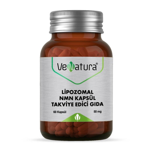 VeNatura Lipozomal NMN Dietary Supplement - Anti-aging, Cellular Health Support, 60 Capsules