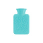 Fashy Hot Water Bottle - Portable Pocket-Sized Design for Menstrual Cramps & Muscle Pain Relief - 0.3L Capacity, Blue