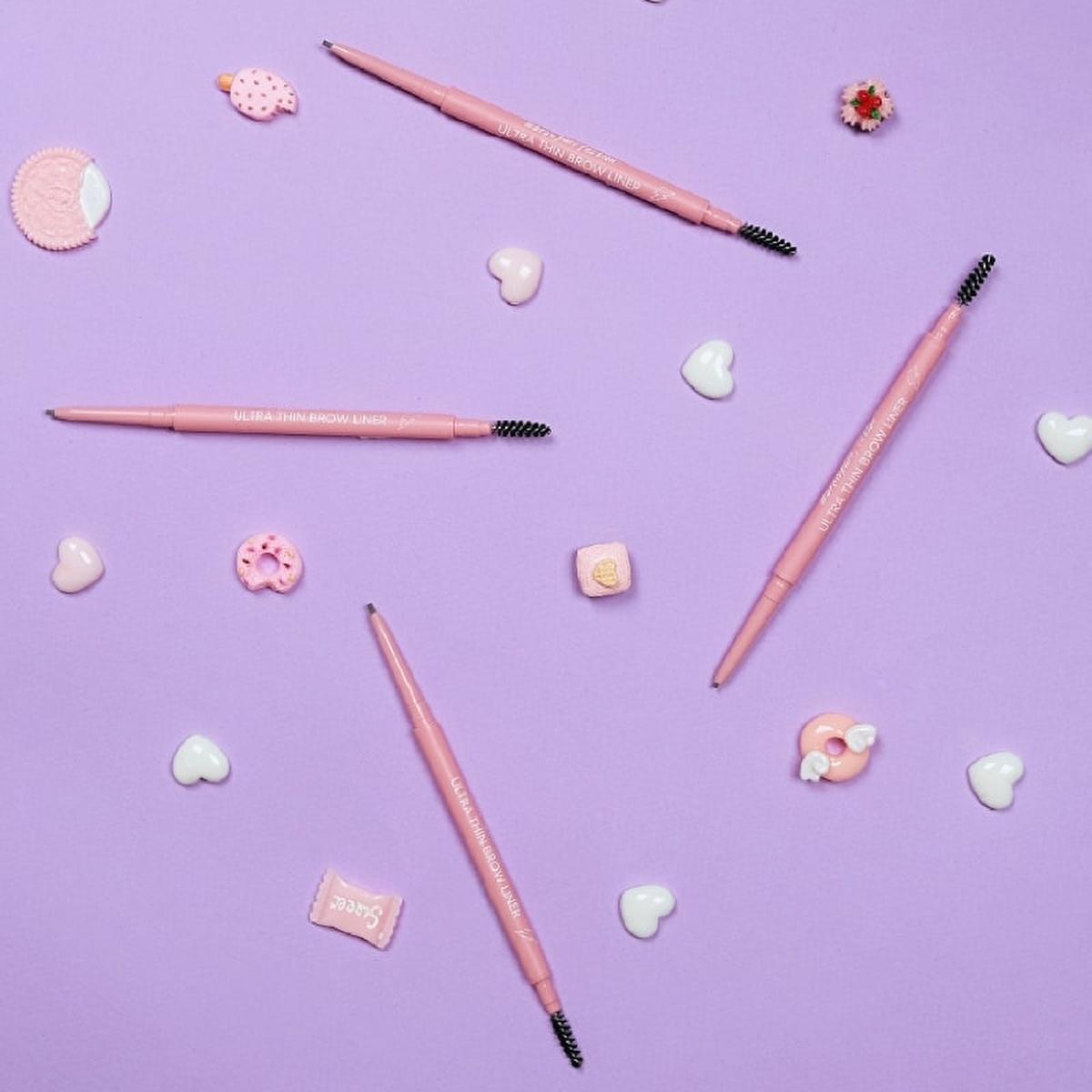 Soda Ultra Thin Brow Liner - Precise Eyebrow Definition, Long-Lasting, Natural Shades