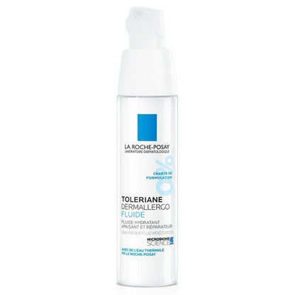 La Roche Posay Toleriane Dermallargo Fluide Nemlendirici Moisturizing Cream - Fragrance-Free, Hypoallergenic, 1.35 fl oz