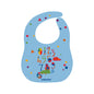 Bebedor Baby Bib - Easy Clean, Stain Resistant Velcro Feeding Bib for Infants & Toddlers - BPA Free, Educational Designs