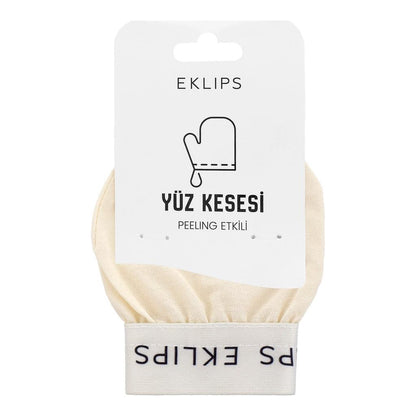 Eklips Face Exfoliating Mitt for Gentle Peeling 1 Count
